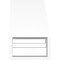 Ekena Millwork 5-in. W x 8-in. D x 8-in. H Pescadero Architectural Grade PVC Knee Brace BRCP05X08X08PEC - alternate 2